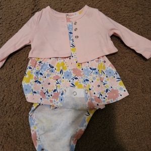 Onesies dress w/ sweater